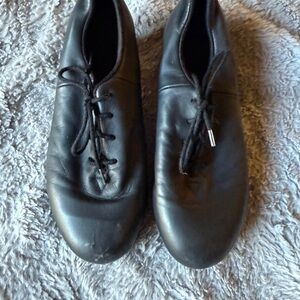 Bloch size 3 black tap shoes